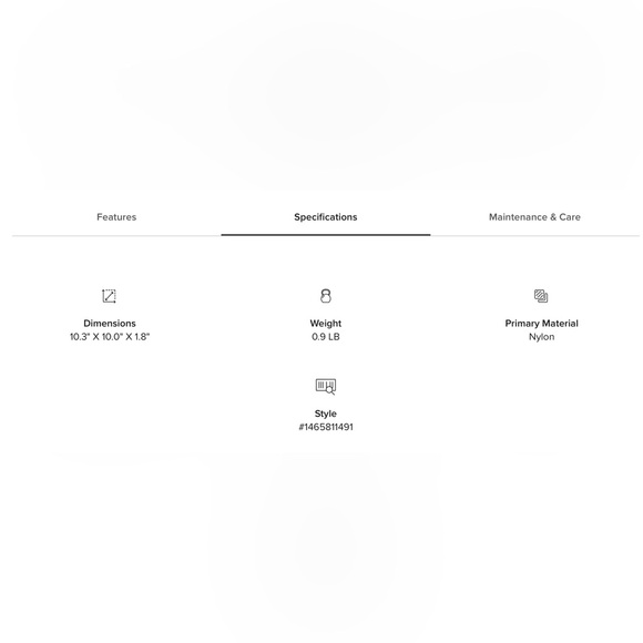 Tumi Blue Crossbody Bag with Adjustable Strap and Minimalist Design - Picture 7 of 8